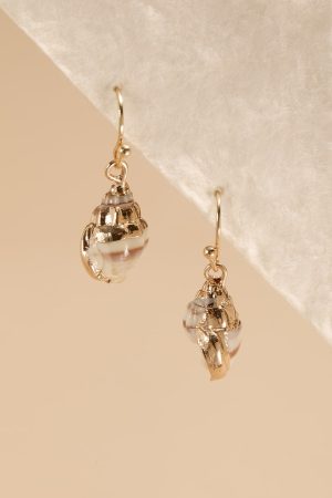Sophie Mini Shell Drop Earrings