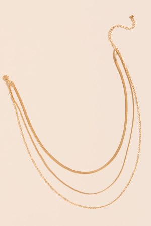 Daphne Layered Chain Necklace
