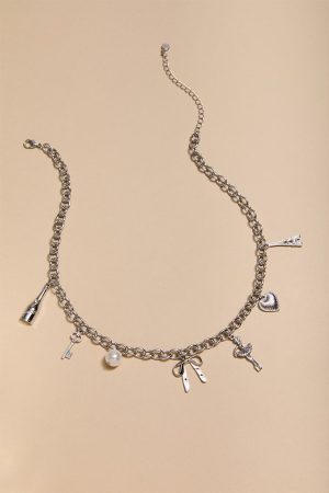 Ida Chunky Ballerina Charm Necklace