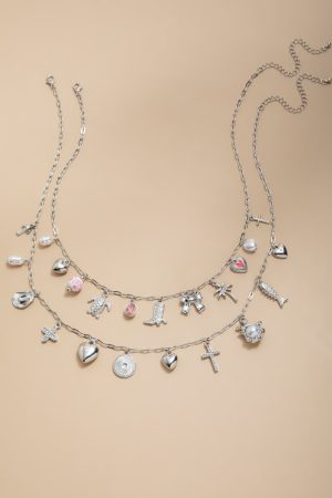 Carol Layered Charm Necklace