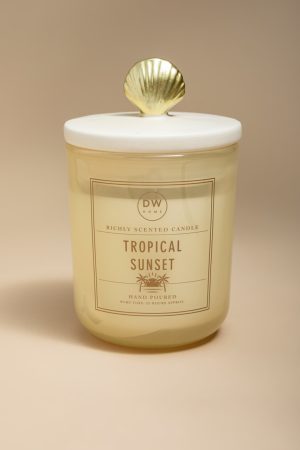 DW Home Tropical Sunset 11oz Scented Candle Jar