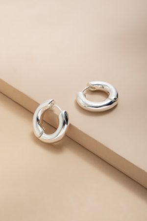 Corina Huggie Hoop Earrings