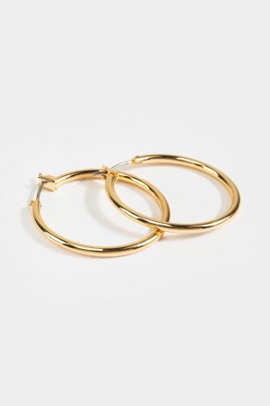 Lauren High Shine Hoops