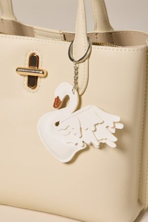 Swan Bag Charm