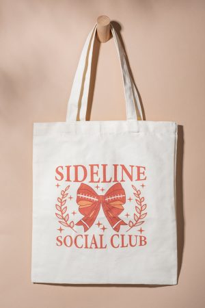 Sideline Social Club Tote Bag