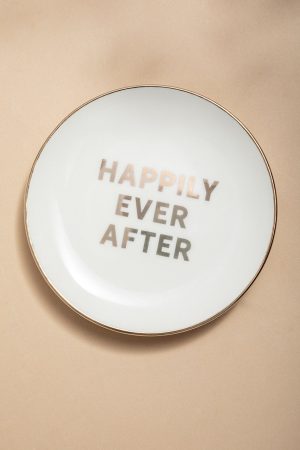 Happily Ever After Round Trinket Dish