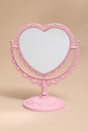 Heart Tabletop Vanity Mirror