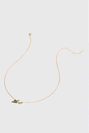 Zodiac Script Pendant