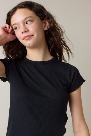 Hello Franki Everly Lettuce Edge T-Shirt for girls