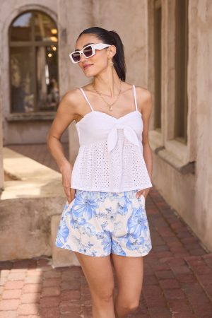 Mia Floral Print Shorts