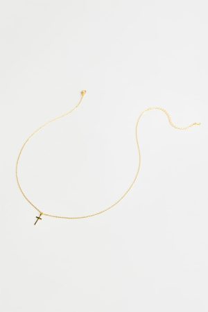 Petra Cross Pendant Necklace