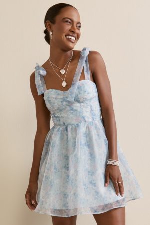 Jackie Floral Corset Mini Dress