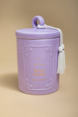 DW Home Secret Garden 14oz Scented Candle Jar