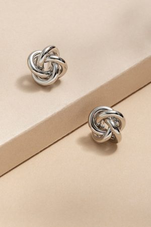 Kayla Knot Stud Earrings