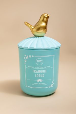 DW Home Tranquil Lotus 11oz Candle Jar