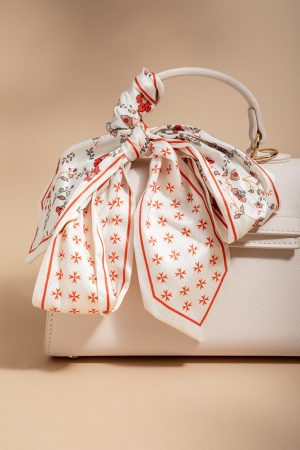 Holly Floral Thin Scarf