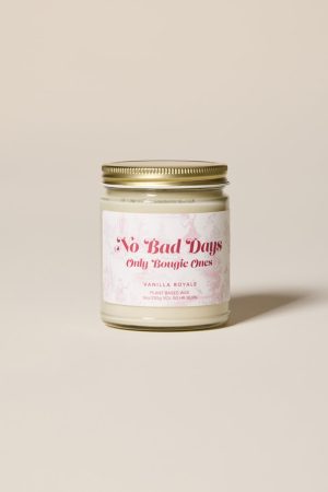 No Bad Days Scented Candle Jar 9oz