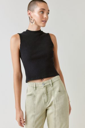 Hayden Mock Neck Tank Top