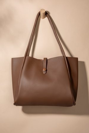 Frida Vegan Leather Tote Bag