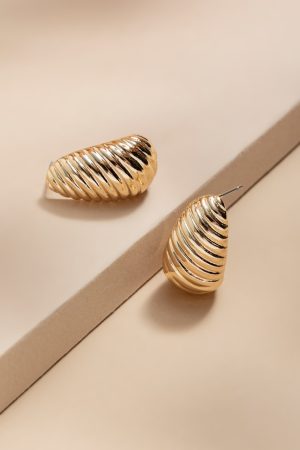 Debbie Twisted Tear Drop Earrings