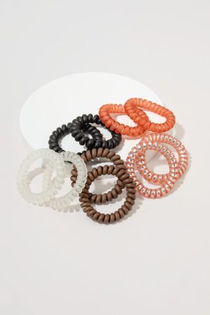 Wendy Coil Ponytail Holder Pack