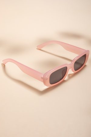 Gail Rounded Rectangle Sunglasses