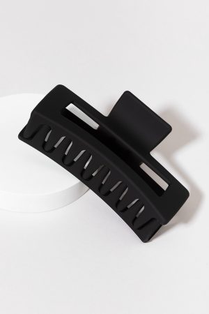 Dakota Rectangle Claw Black