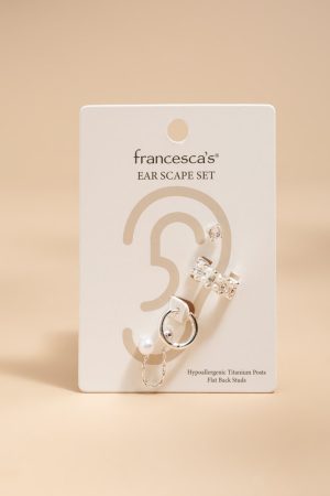 Kathy Pearl Ear Scape Set