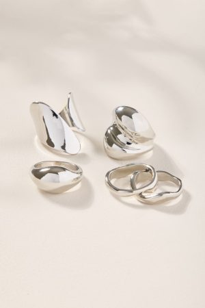 Michelle Gold Ring Set