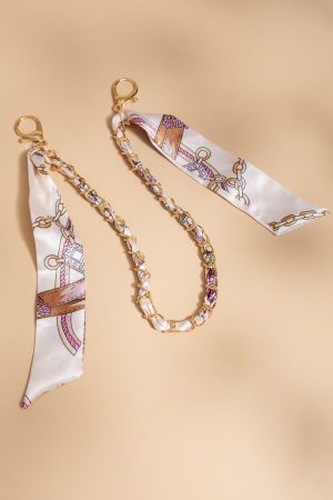 Sarah Scarf Bag Charm