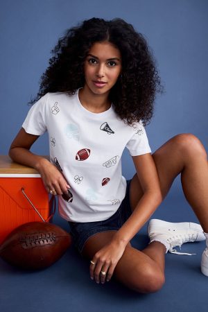 Football Game Day Graphic Tee