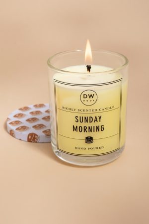 DW Home Sunday Morning 4oz Scented Candle Jar