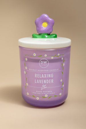 DW Home Relaxing Lavender 12oz Scented Candle Jar