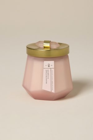 DW Home Quartz And Apple Blossom Candle Jar 13oz