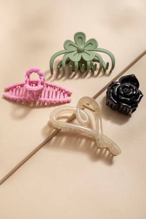 Alisa Mixed Style Hair Claw Set