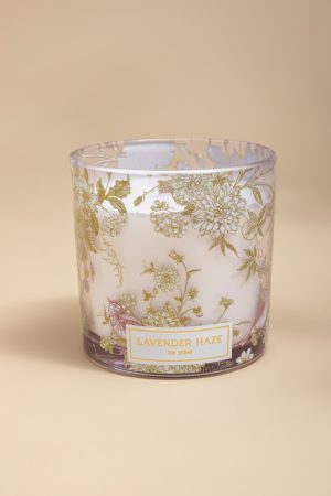 DW Home Secret Garden Lavender Haze 12oz Candle Jar