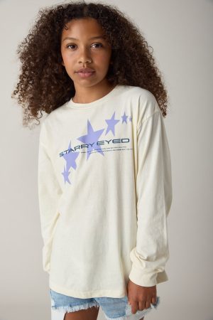Hello Franki Starry Eyed Overized T-Shir for Girls