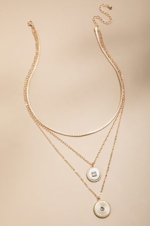 Sharon Layered Pendant Necklace