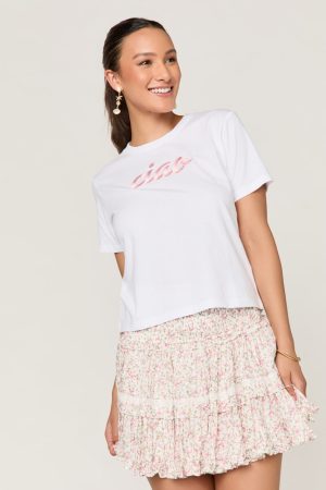 Ciao Embroidered Tee
